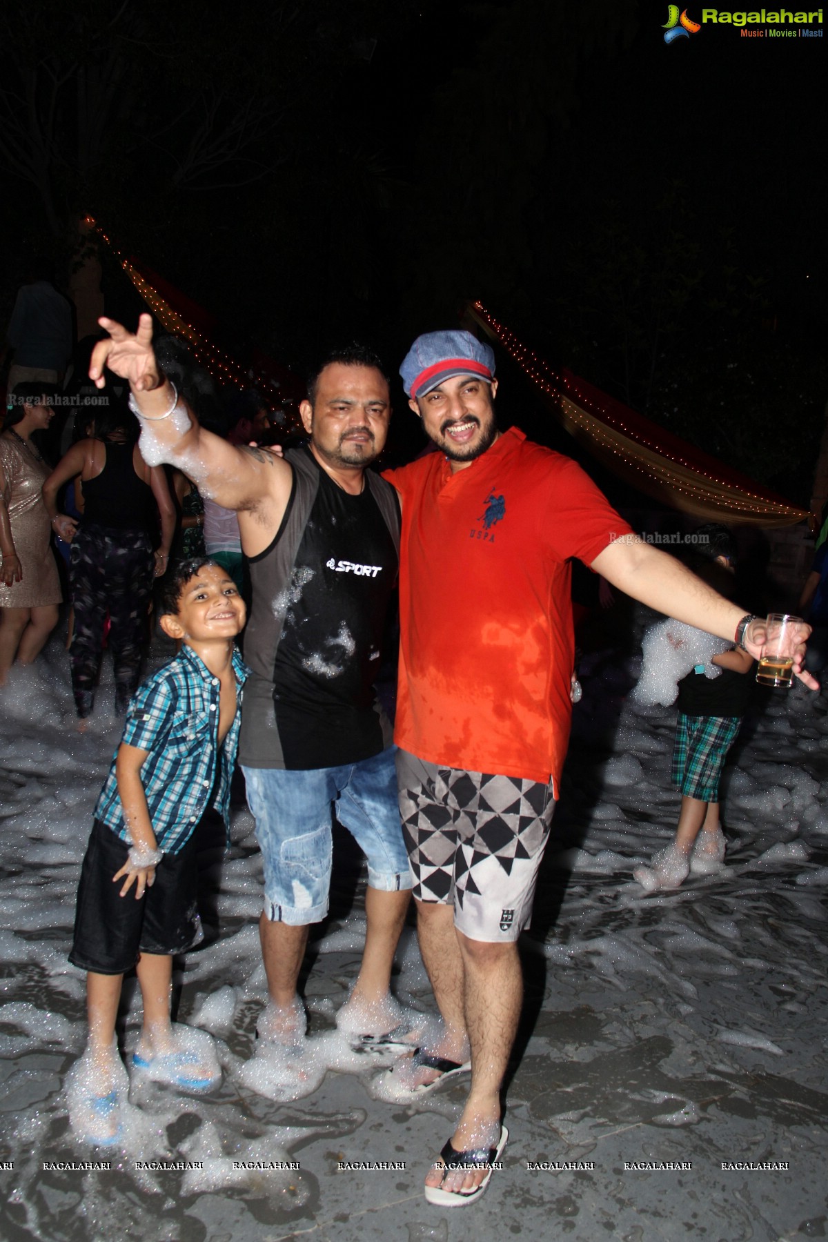 Dance Foam Party by Puru-Shalini Modani and Aditya-Monica Deenadayal