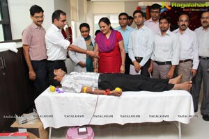 Gemini Edibles Hyderabad Blood Donation Camp