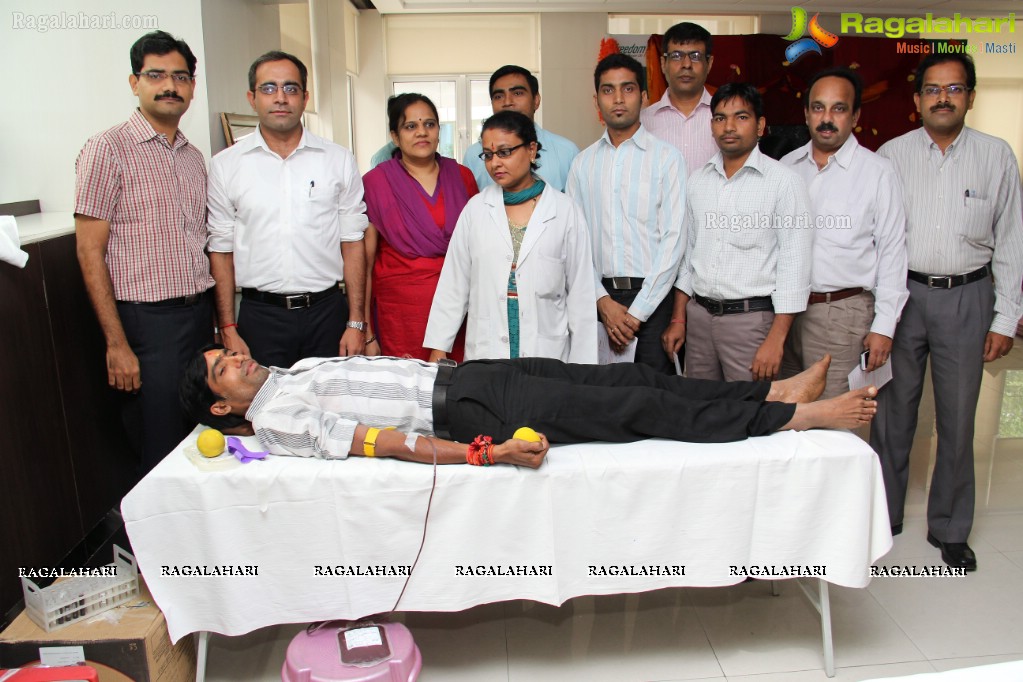 GEF India Freedom Blood Donation Camp, Hyderabad