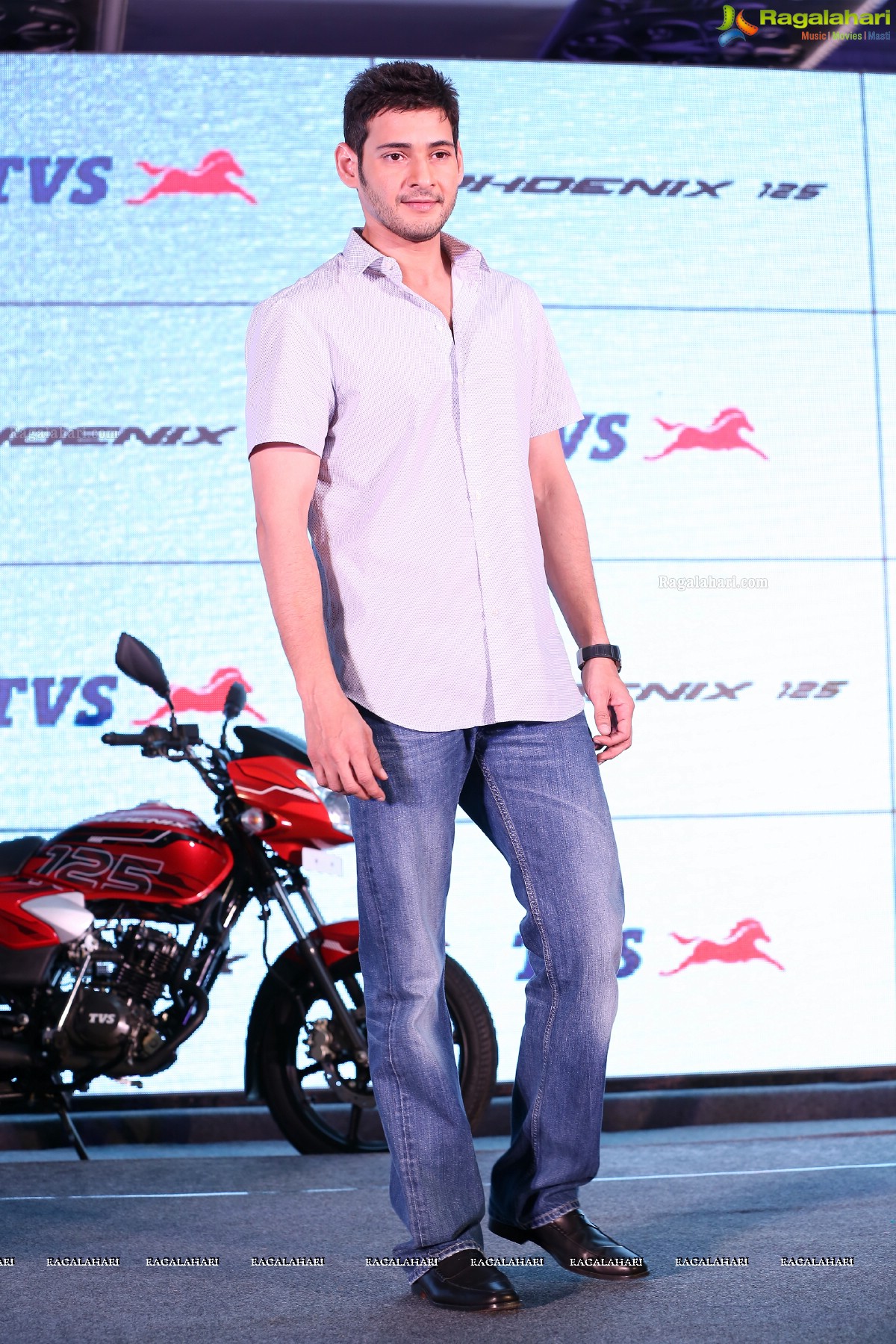 Mahesh Babu as Brand Ambassador for TVS Two Wheelers