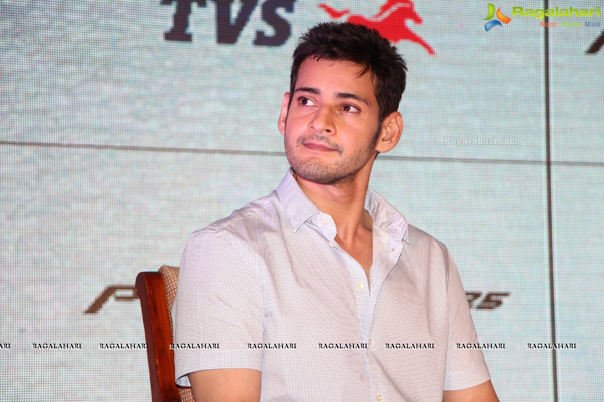 Mahesh Babu as Brand Ambassador for TVS Two Wheelers