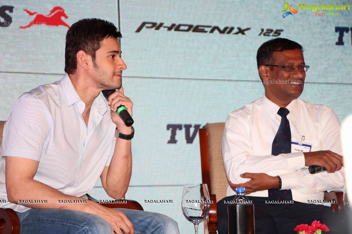 Mahesh Babu as Brand Ambassador for TVS Two Wheelers