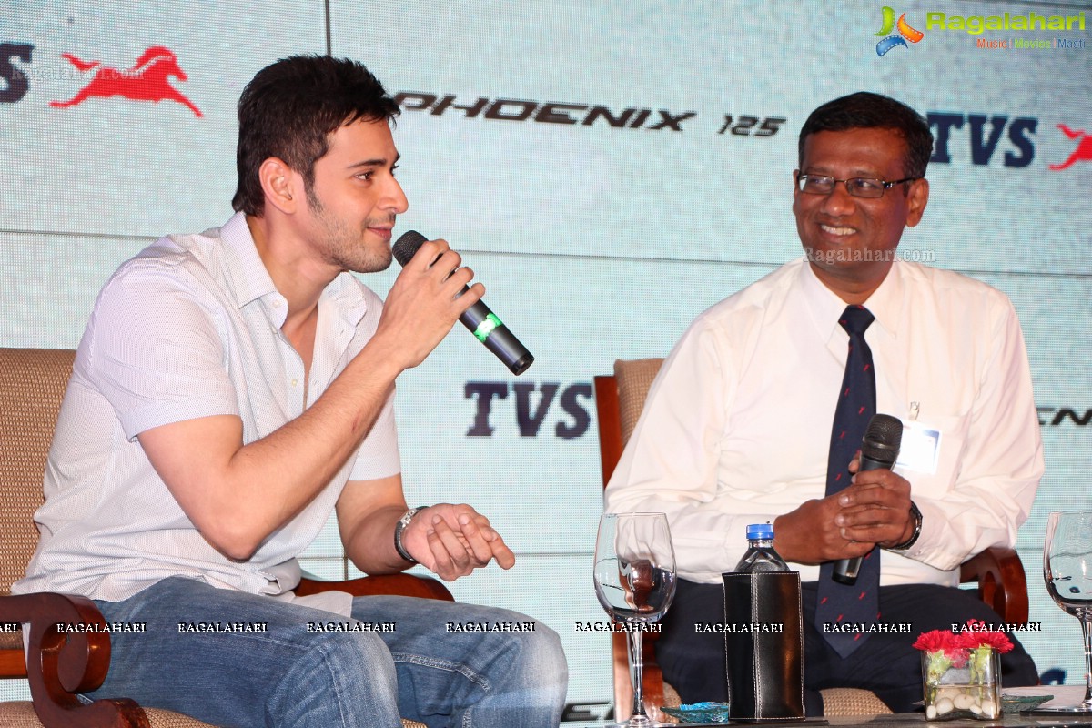 Mahesh Babu as Brand Ambassador for TVS Two Wheelers