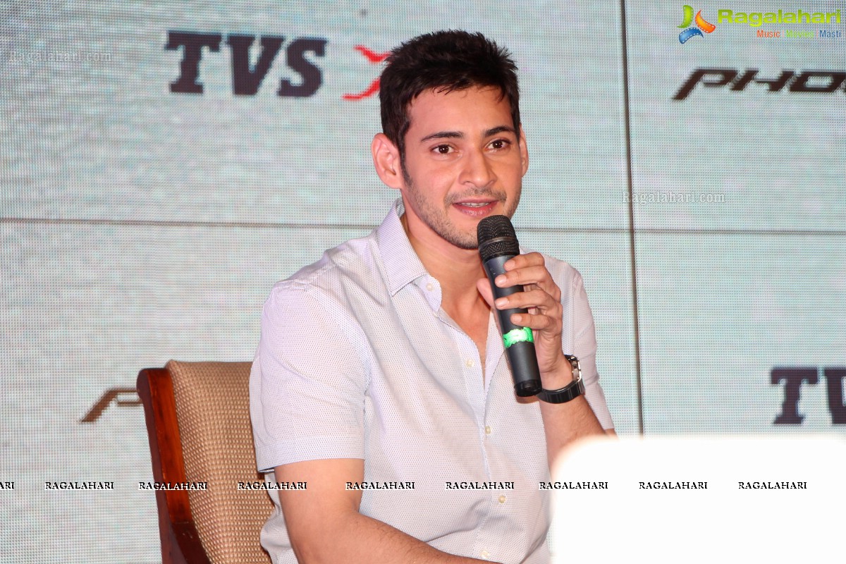 Mahesh Babu as Brand Ambassador for TVS Two Wheelers