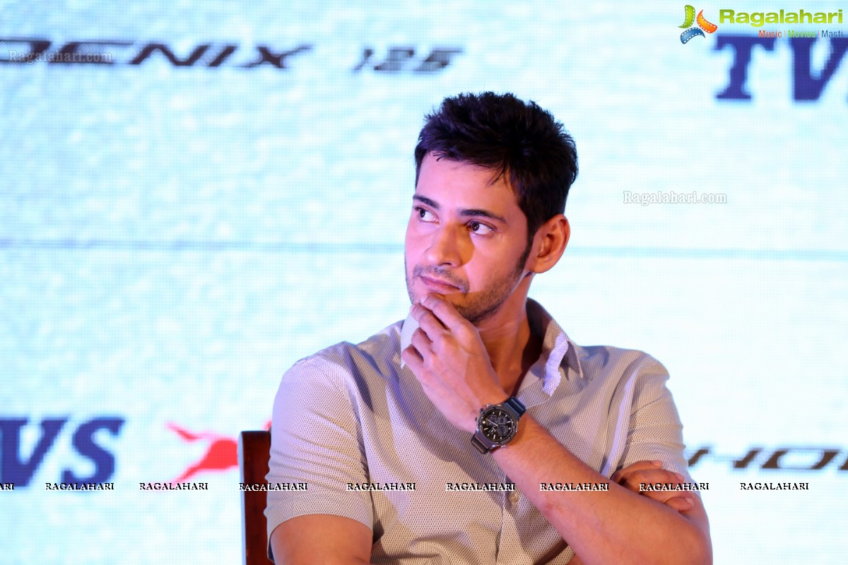 Mahesh Babu as Brand Ambassador for TVS Two Wheelers