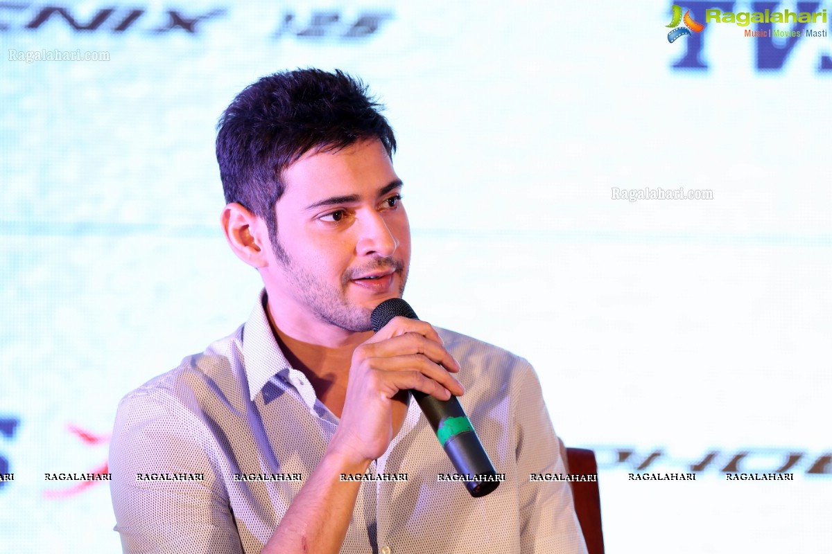 Mahesh Babu as Brand Ambassador for TVS Two Wheelers