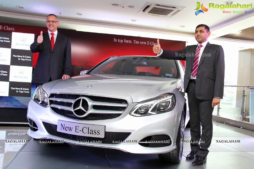 2013 Mercedes-Benz E-Class Launch in Hyderabad