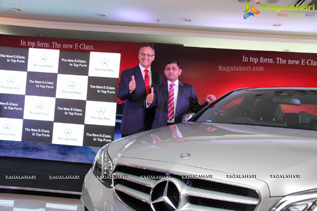 2013 Mercedes-Benz E-Class Launch in Hyderabad