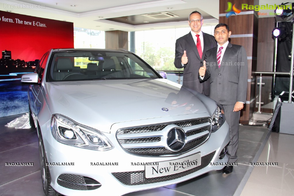 2013 Mercedes-Benz E-Class Launch in Hyderabad