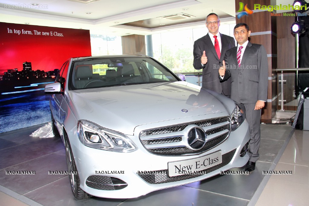 2013 Mercedes-Benz E-Class Launch in Hyderabad