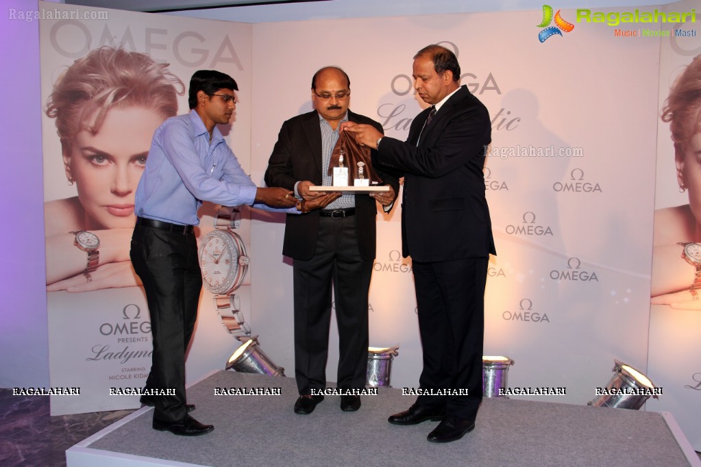 Omega launches 'Ladymatic' Range Timepieces, Hyderabad