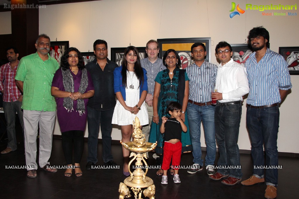 Arts from Heart, Soultmate - Priyanka Poogalia Art Exhibition at Poecile Art Gallery