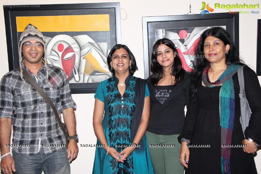 Arts from Heart, Soultmate - Priyanka Poogalia Art Exhibition at Poecile Art Gallery