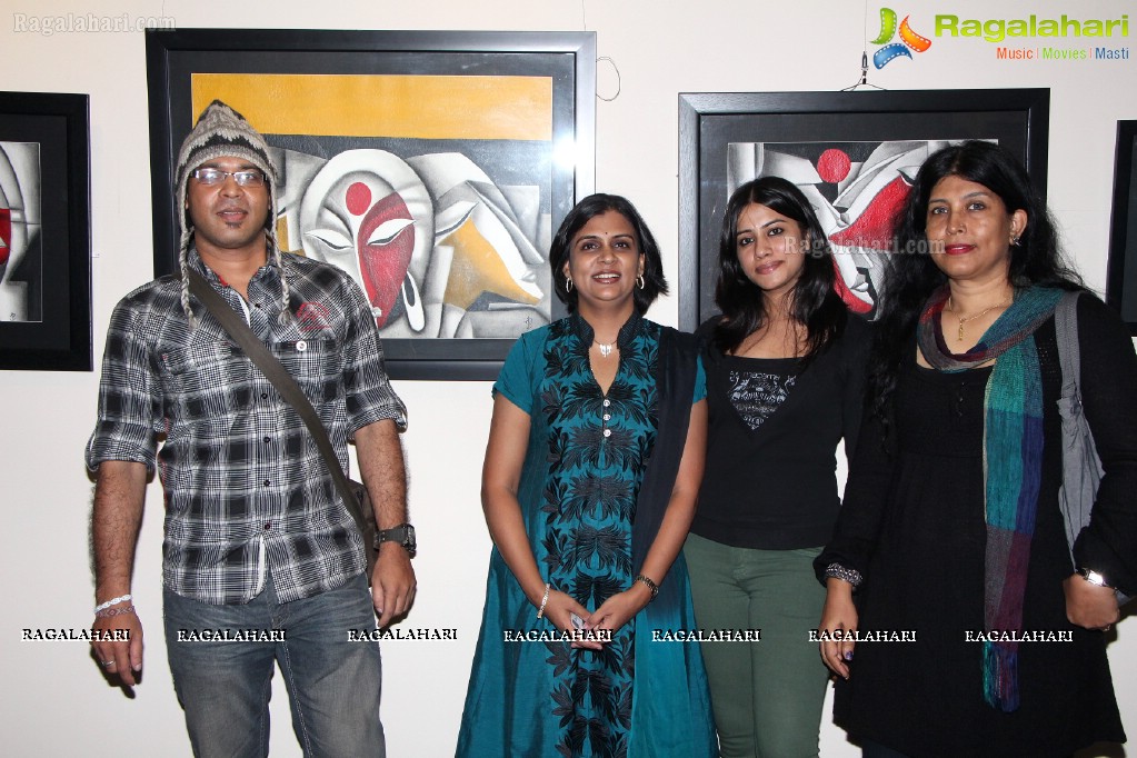 Arts from Heart, Soultmate - Priyanka Poogalia Art Exhibition at Poecile Art Gallery