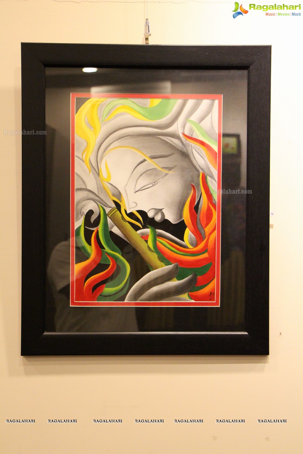 Arts from Heart, Soultmate - Priyanka Poogalia Art Exhibition at Poecile Art Gallery