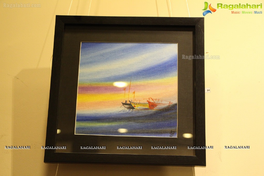 Arts from Heart, Soultmate - Priyanka Poogalia Art Exhibition at Poecile Art Gallery