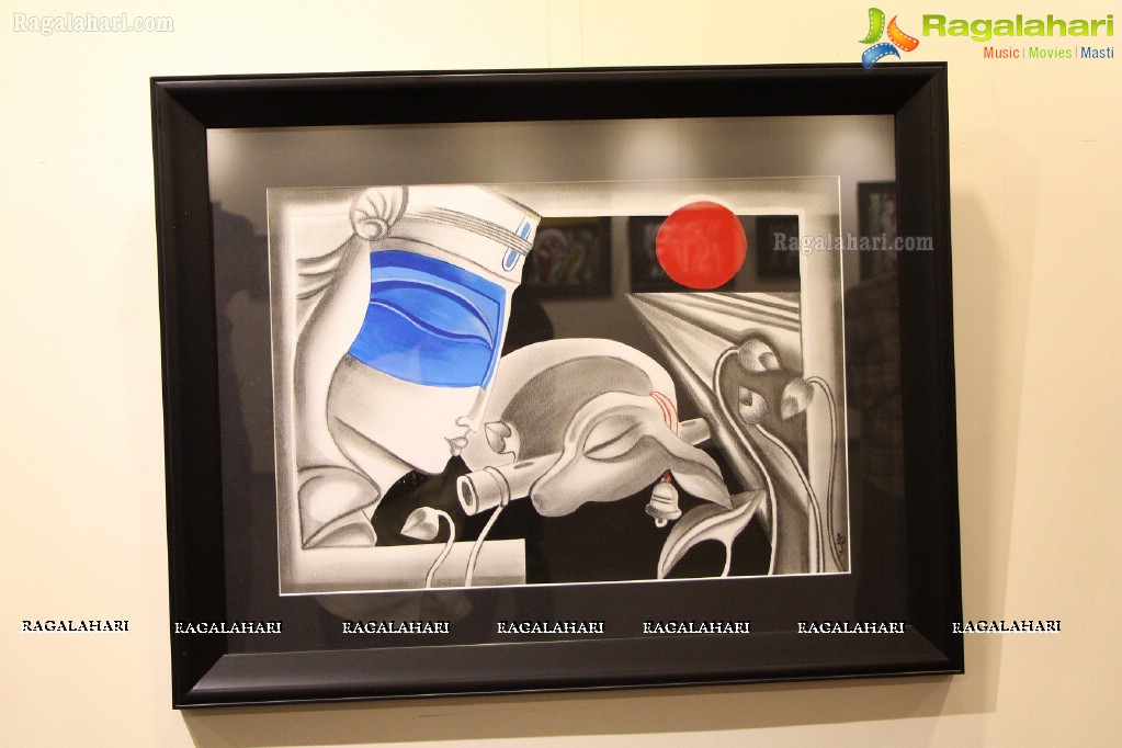 Arts from Heart, Soultmate - Priyanka Poogalia Art Exhibition at Poecile Art Gallery