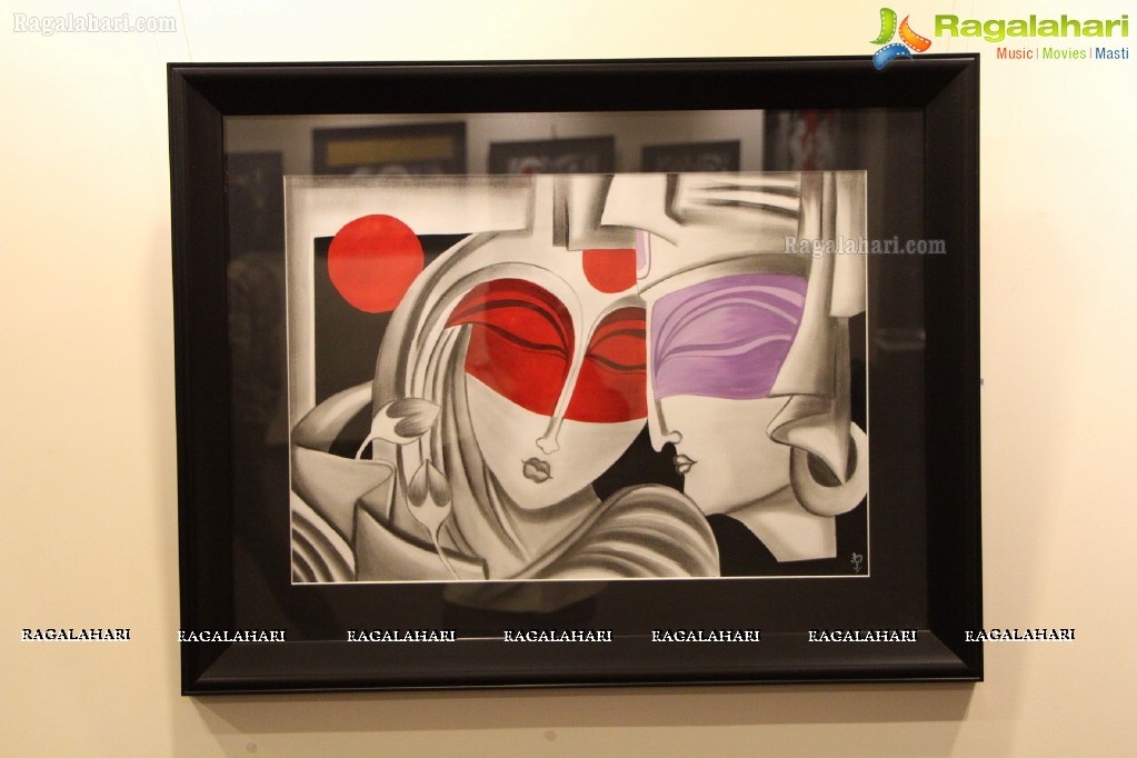 Arts from Heart, Soultmate - Priyanka Poogalia Art Exhibition at Poecile Art Gallery