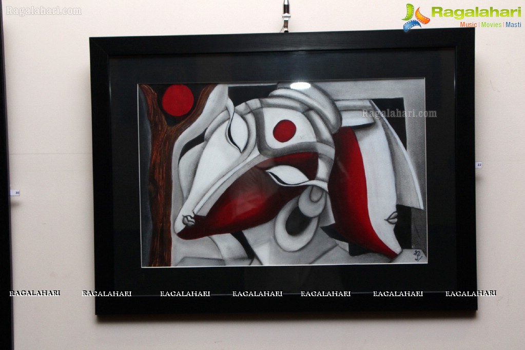 Arts from Heart, Soultmate - Priyanka Poogalia Art Exhibition at Poecile Art Gallery