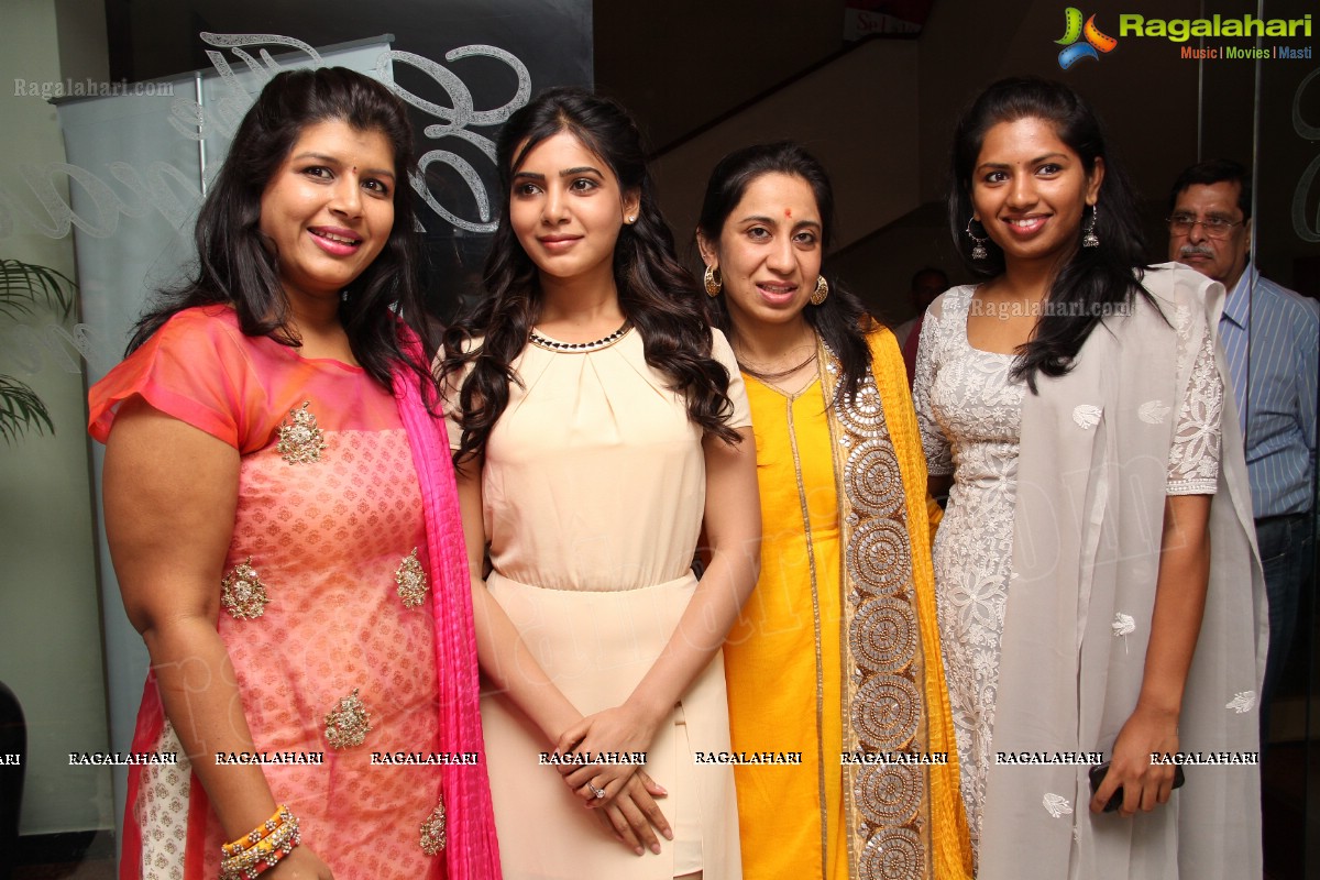 Samantha inaugurates Se La Vie Designers Exhibition at Taj Krishna, Hyderabad