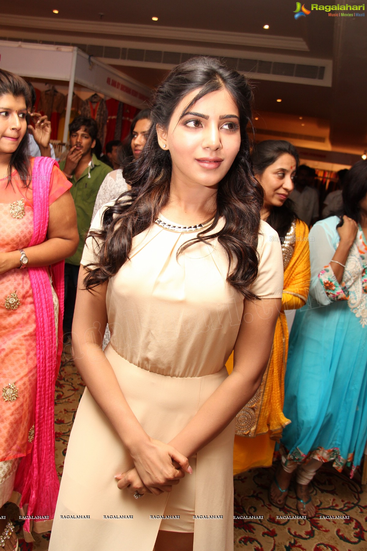 Samantha inaugurates Se La Vie Designers Exhibition at Taj Krishna, Hyderabad