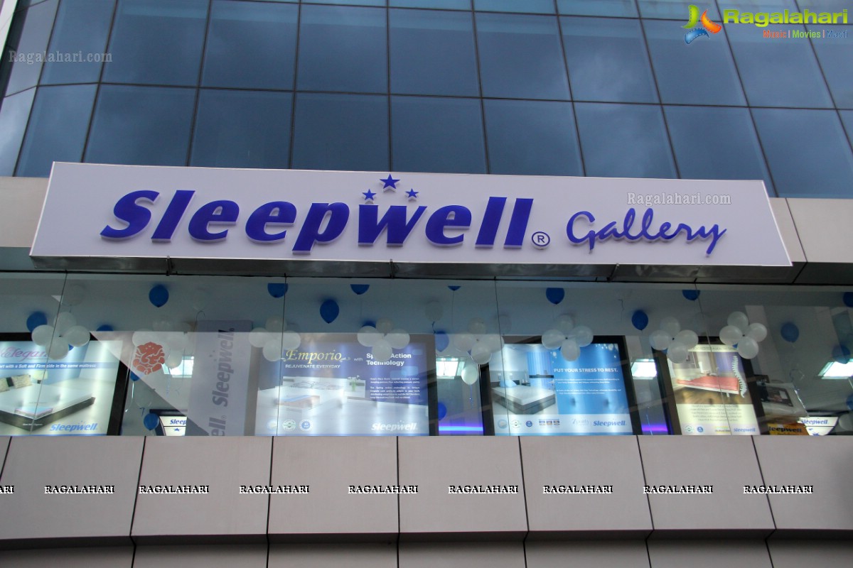 Haasika inaugurates Sleepwell Stores at Madhapur, Hyderabad