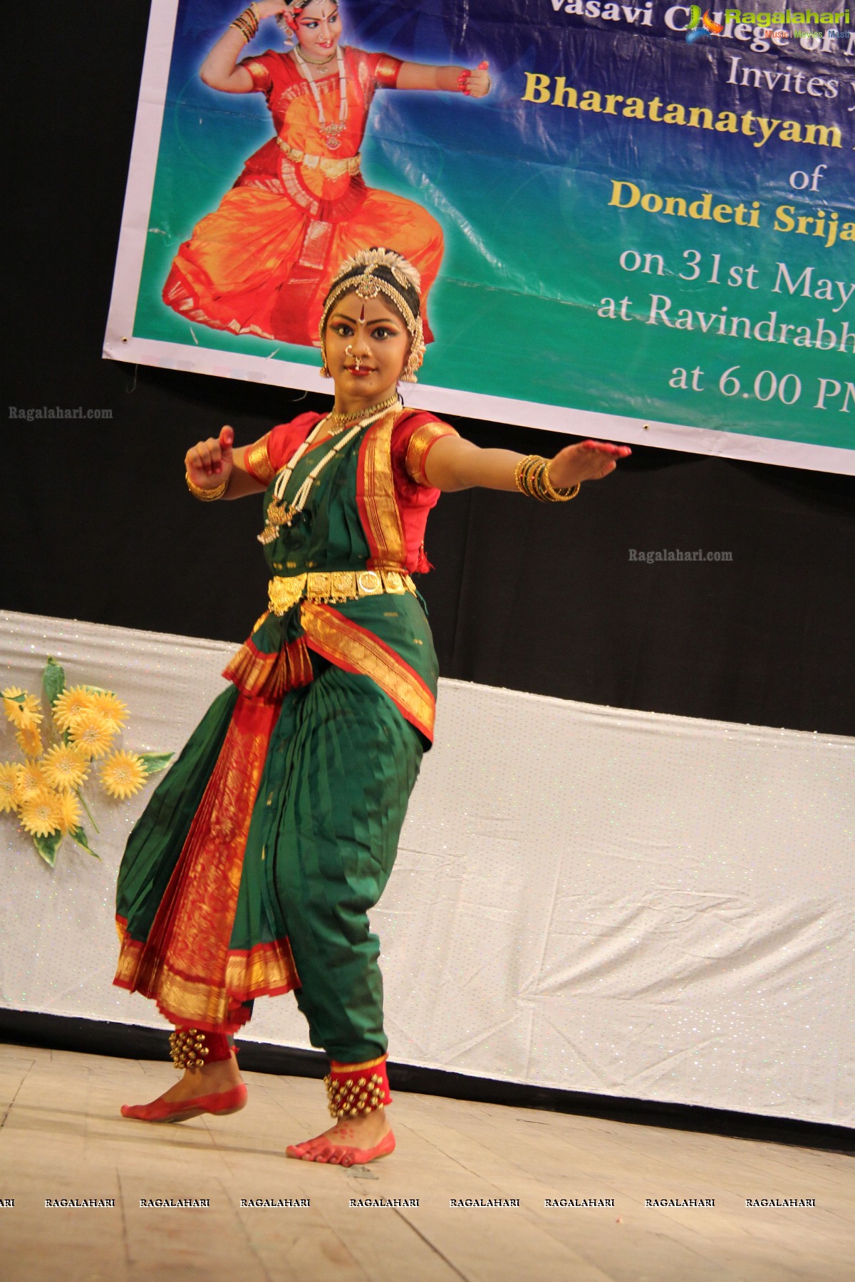 Bharatanatyam Arangetram by Dondeti Srija Reddy at Ravindra Bharathi