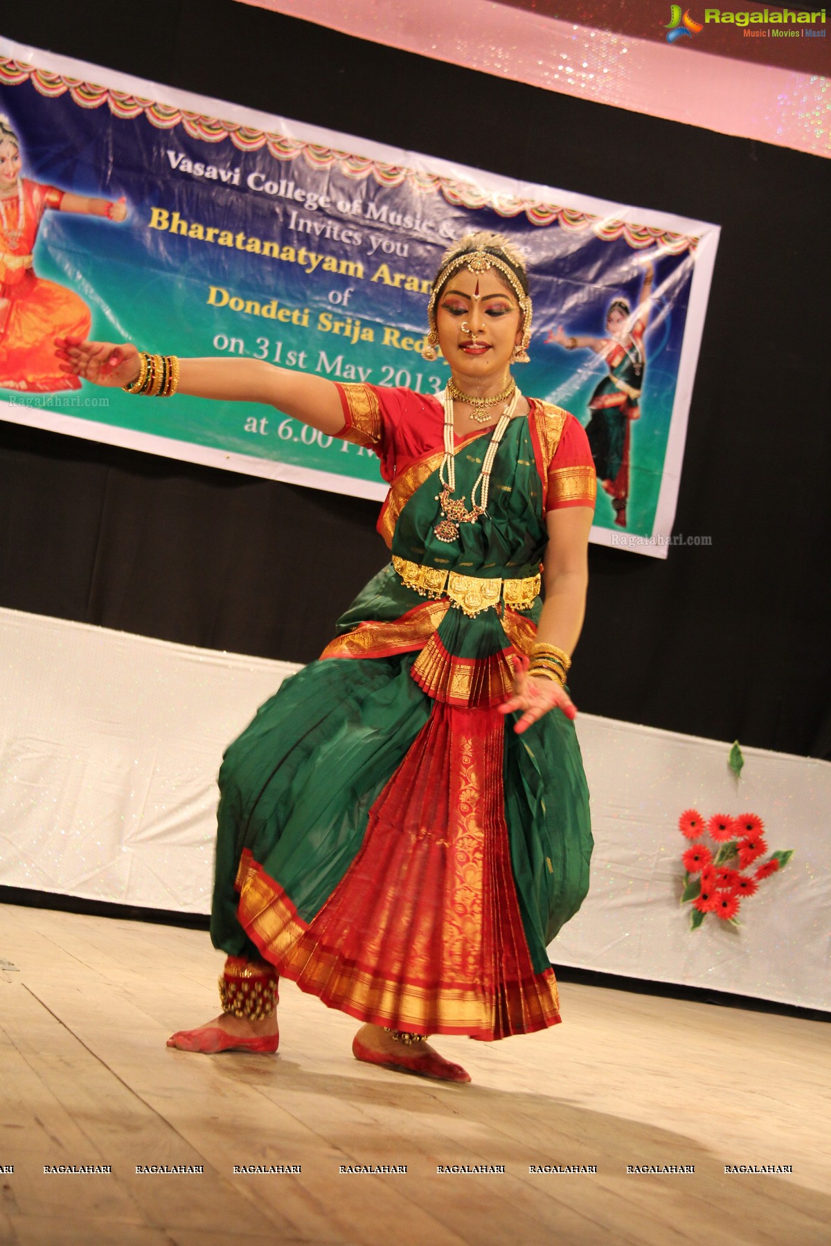 Bharatanatyam Arangetram by Dondeti Srija Reddy at Ravindra Bharathi