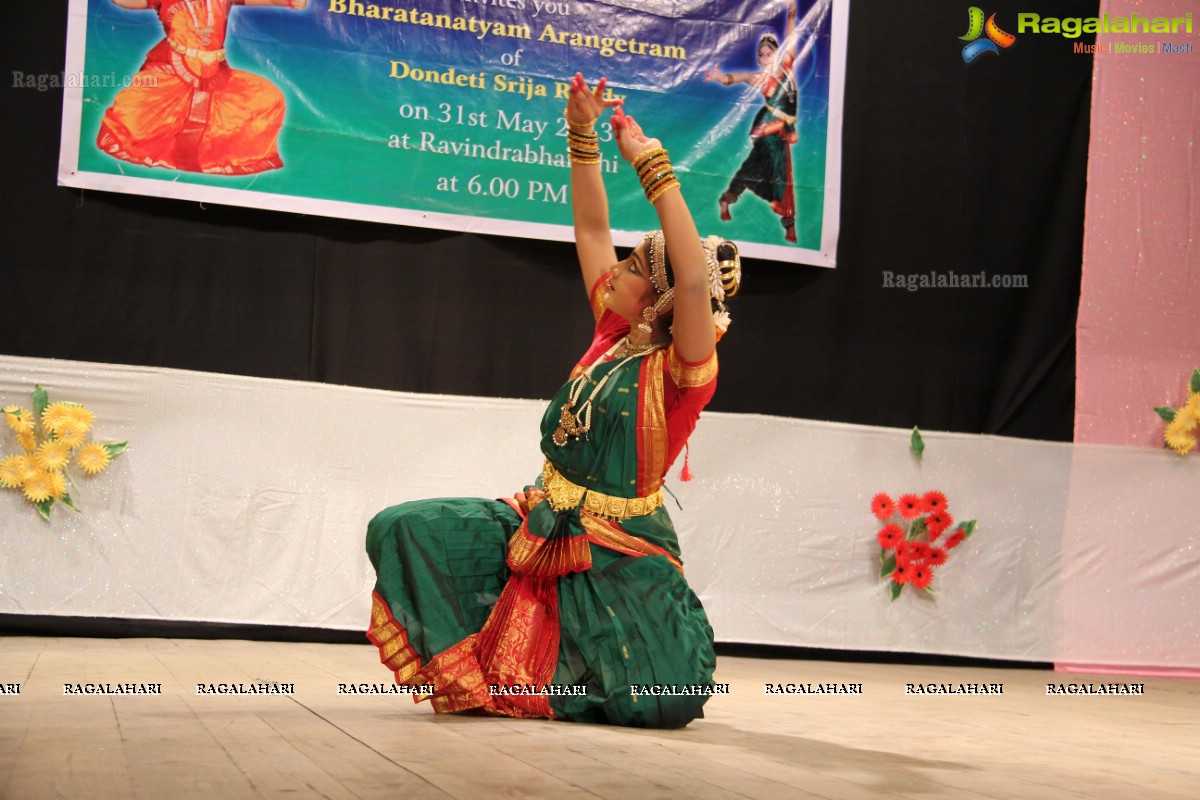 Bharatanatyam Arangetram by Dondeti Srija Reddy at Ravindra Bharathi