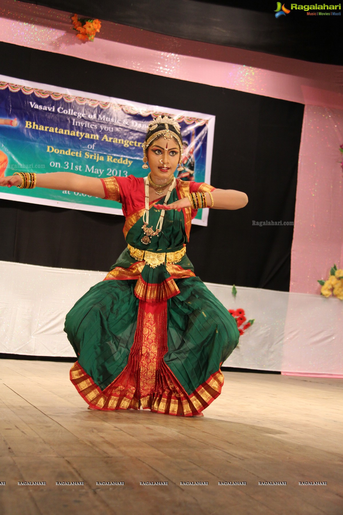 Bharatanatyam Arangetram by Dondeti Srija Reddy at Ravindra Bharathi