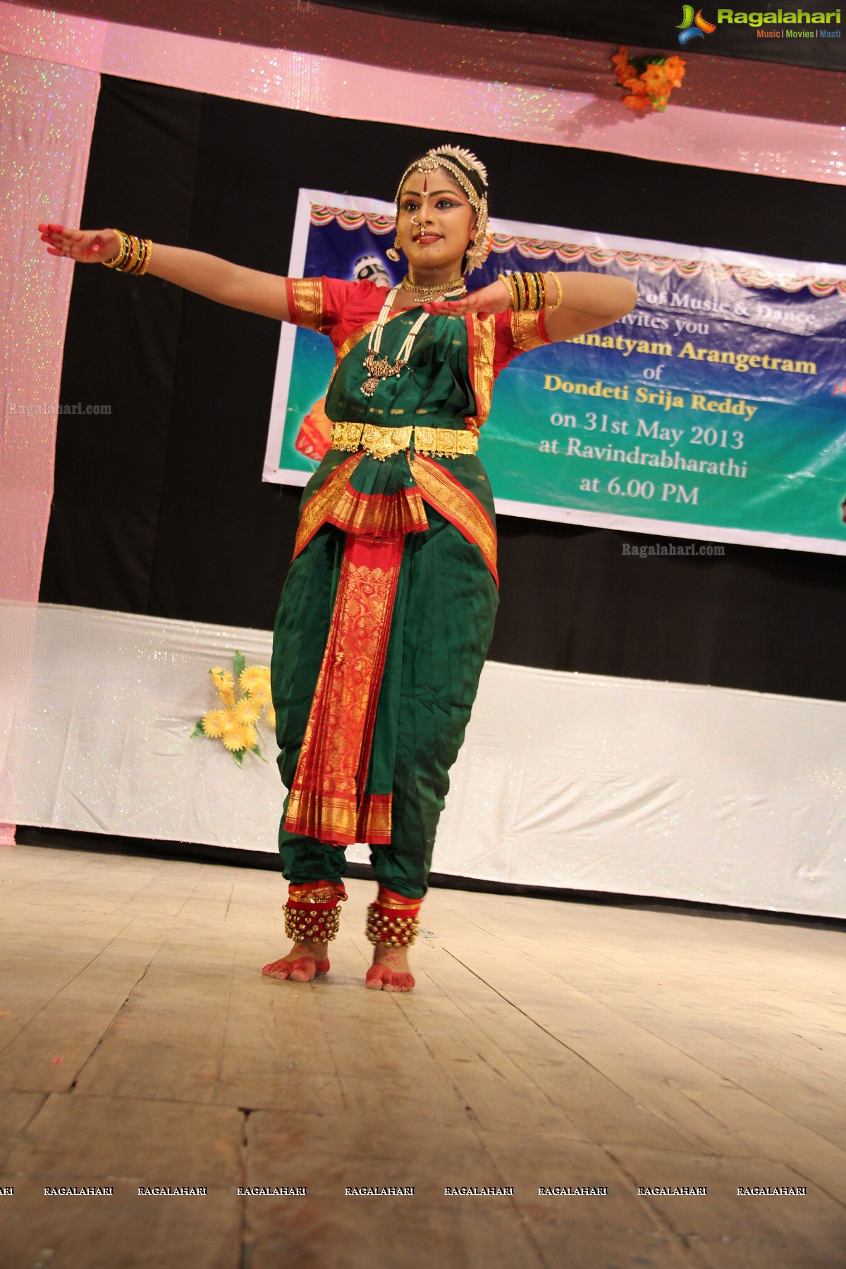 Bharatanatyam Arangetram by Dondeti Srija Reddy at Ravindra Bharathi