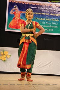 Bharatanatyam Arangetram by Dondeti Srija Reddy