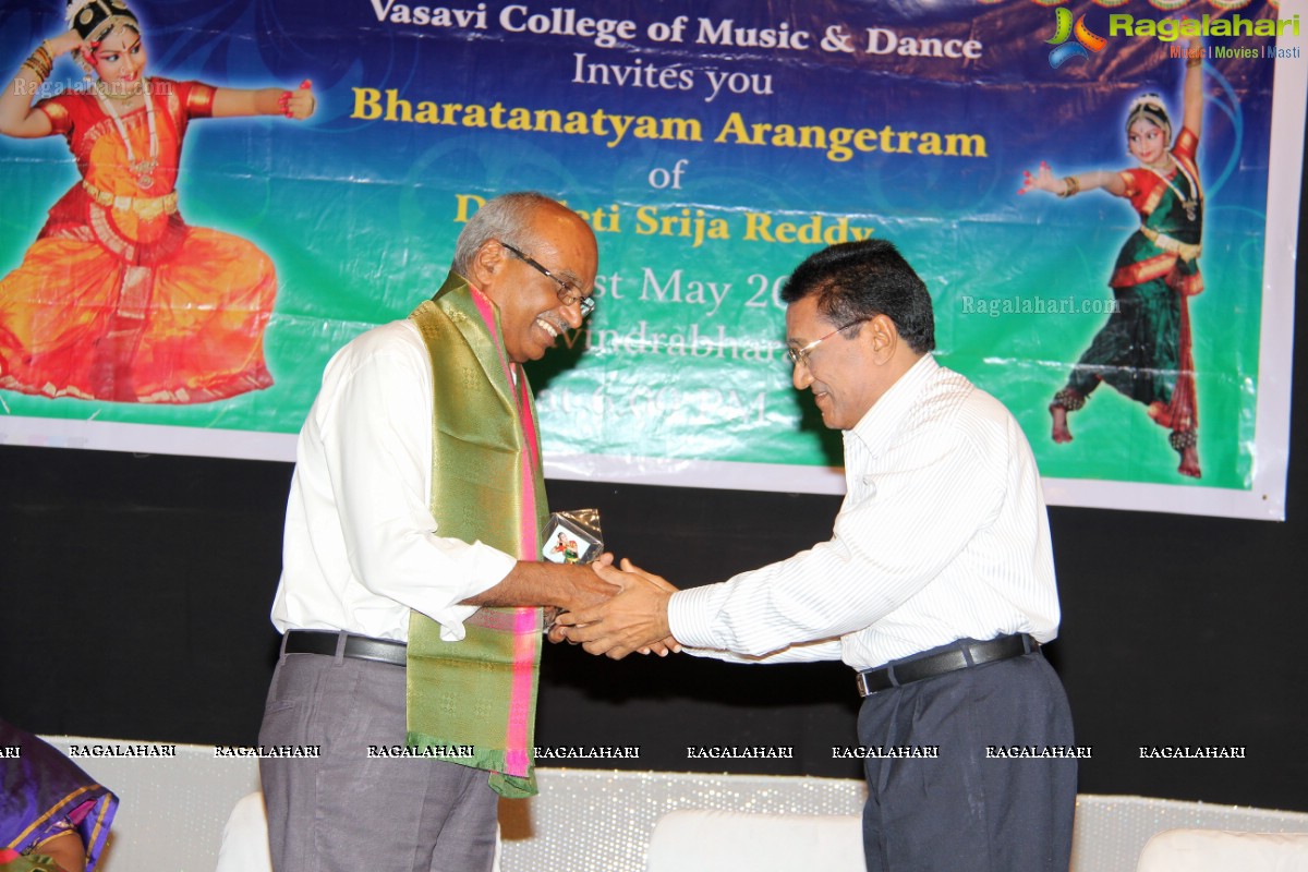 Bharatanatyam Arangetram by Dondeti Srija Reddy at Ravindra Bharathi