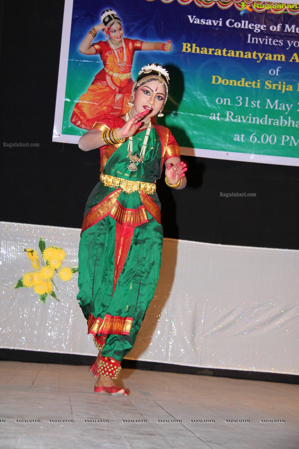 Bharatanatyam Arangetram by Dondeti Srija Reddy at Ravindra Bharathi