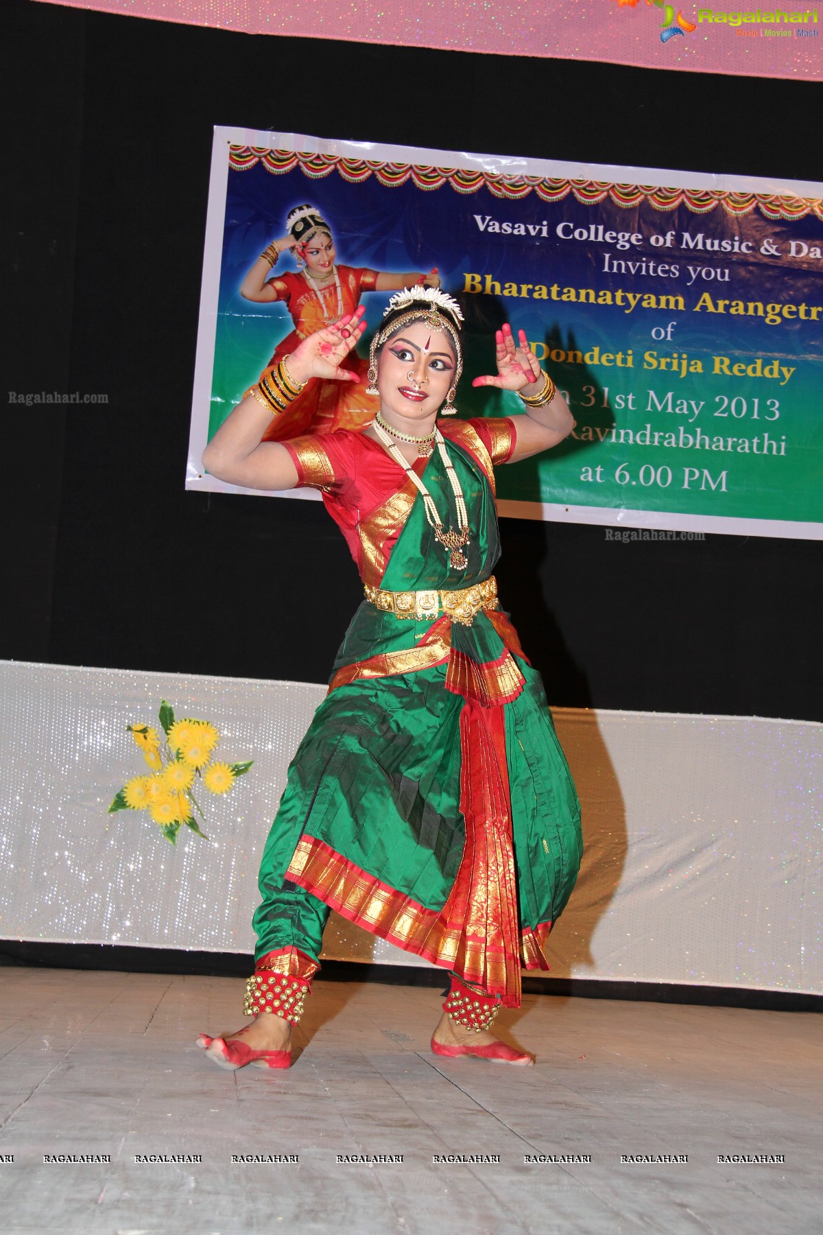 Bharatanatyam Arangetram by Dondeti Srija Reddy at Ravindra Bharathi