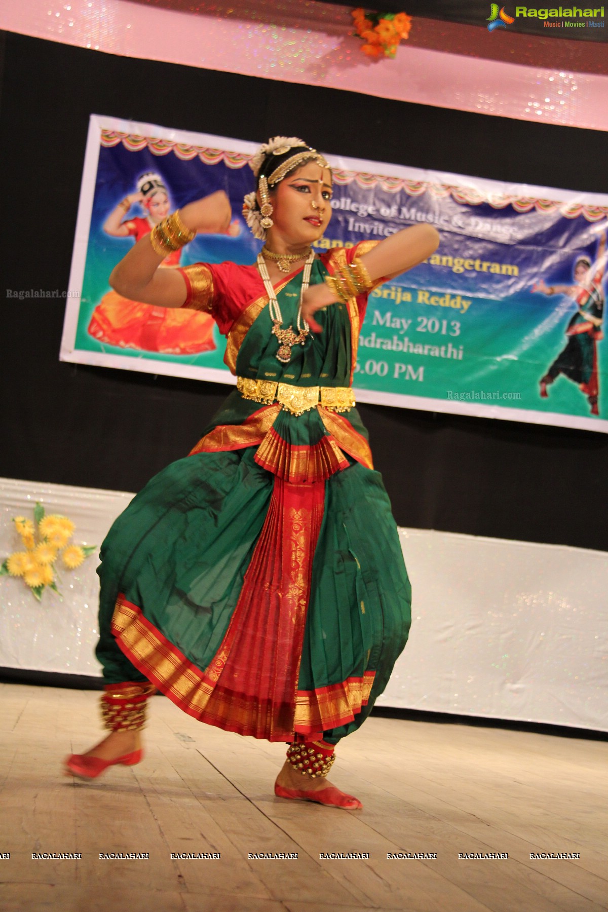 Bharatanatyam Arangetram by Dondeti Srija Reddy at Ravindra Bharathi