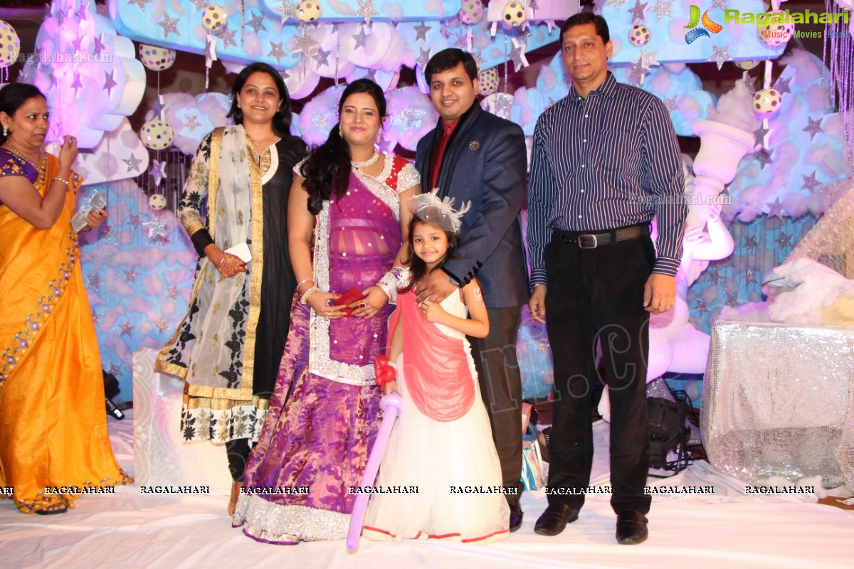 Sumit and Reena Agarwal's Baby Cradle Ceremony