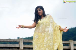 Nisha Shah Saree Photos