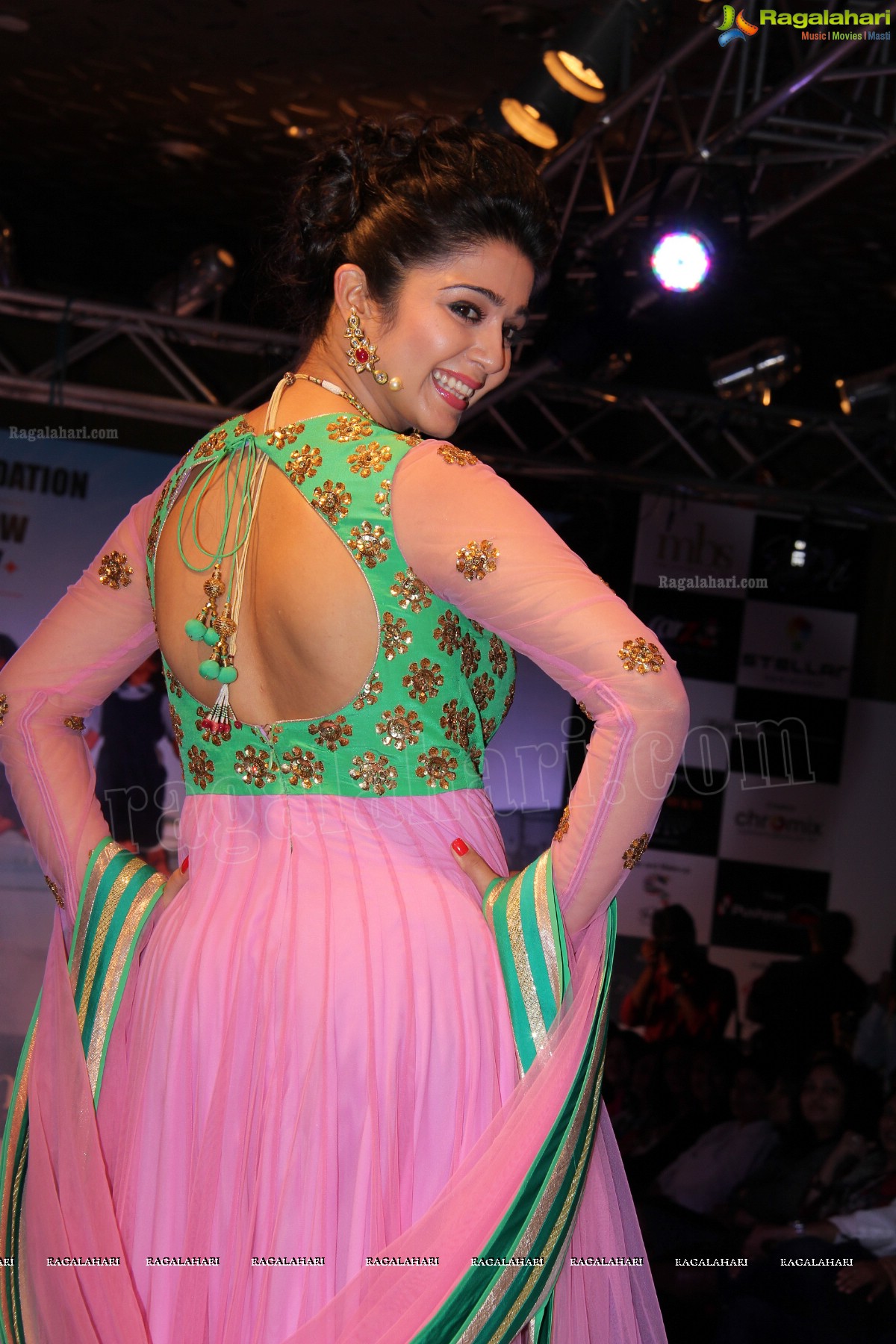 Charmi walks the ramp at Passionate Foundation Fashion Show - Exclusive Photos