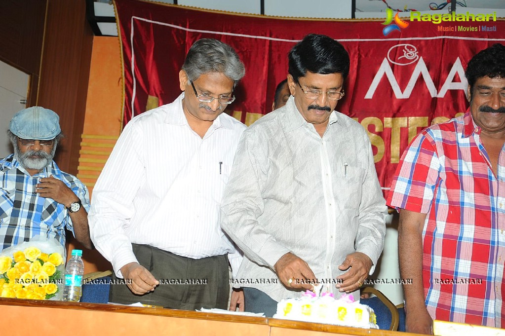 Murali Mohan & Raghu Babu Birthday Celebrations 2014