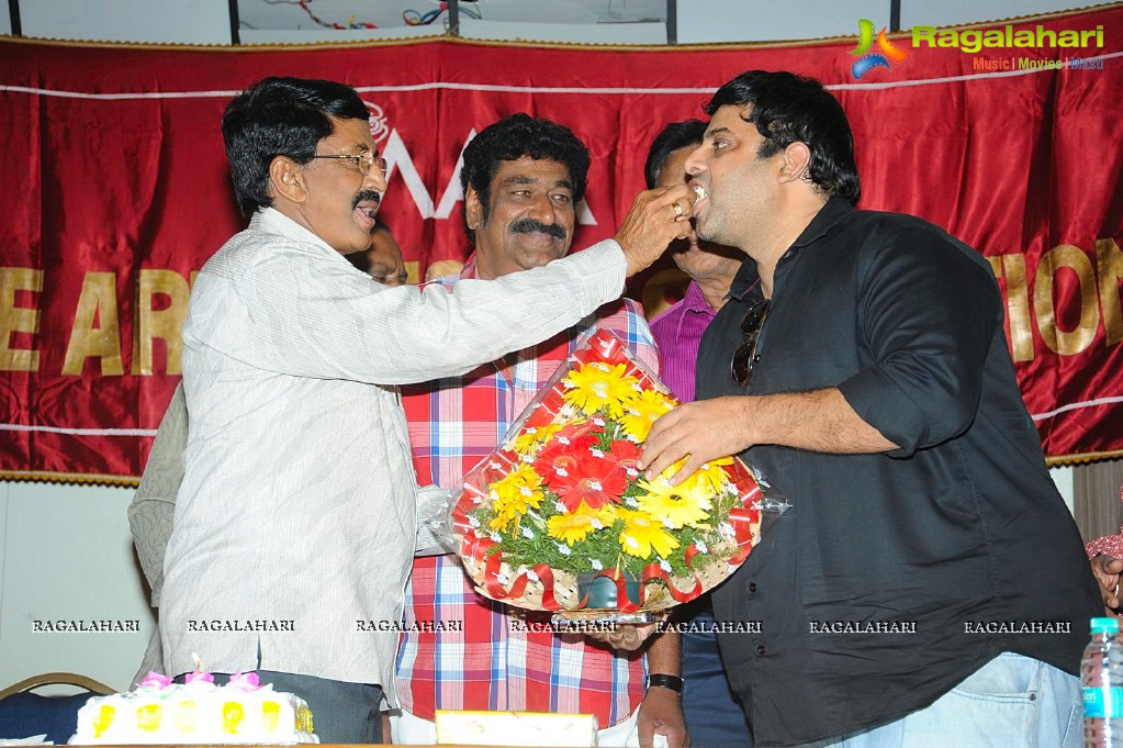 Murali Mohan & Raghu Babu Birthday Celebrations 2014