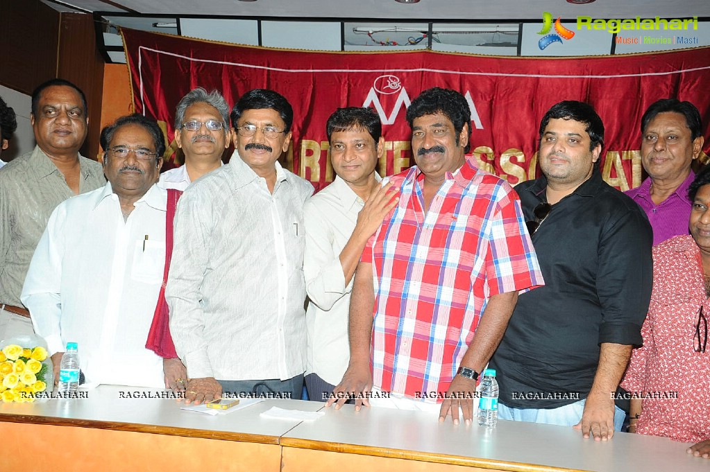 Murali Mohan & Raghu Babu Birthday Celebrations 2014