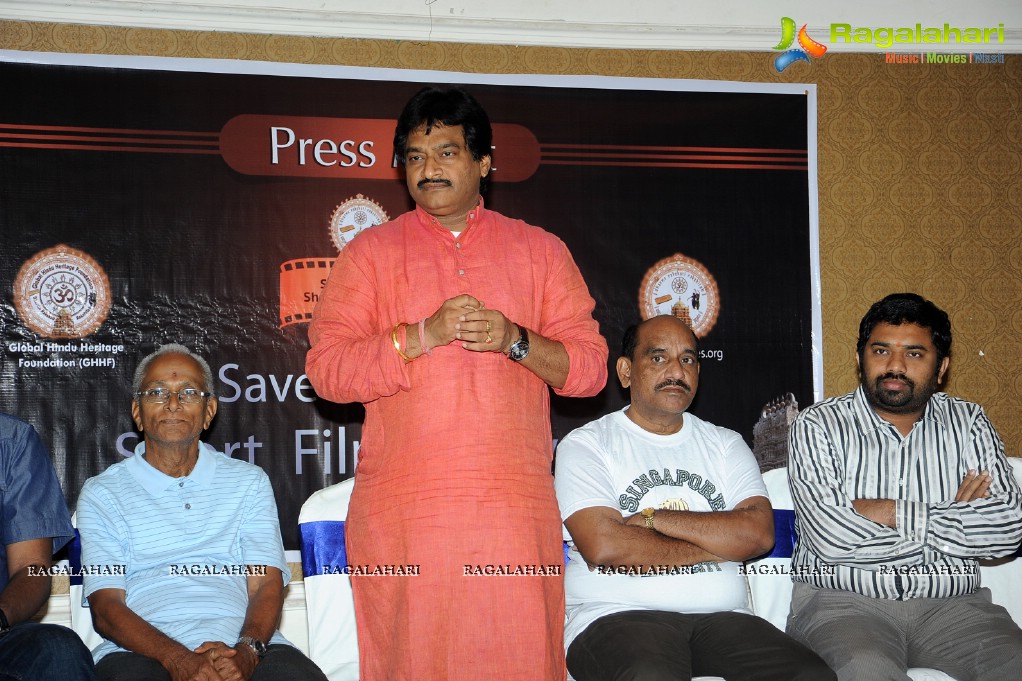 Ghazal Srinivas' Save Temples Press Meet