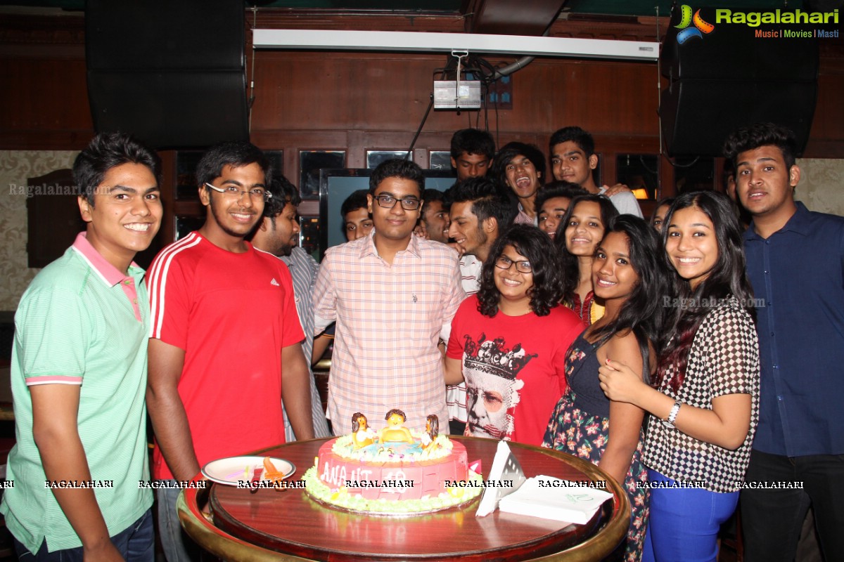 Anant Nahata Birthday Bash 2014 at 10D, Hyderabad