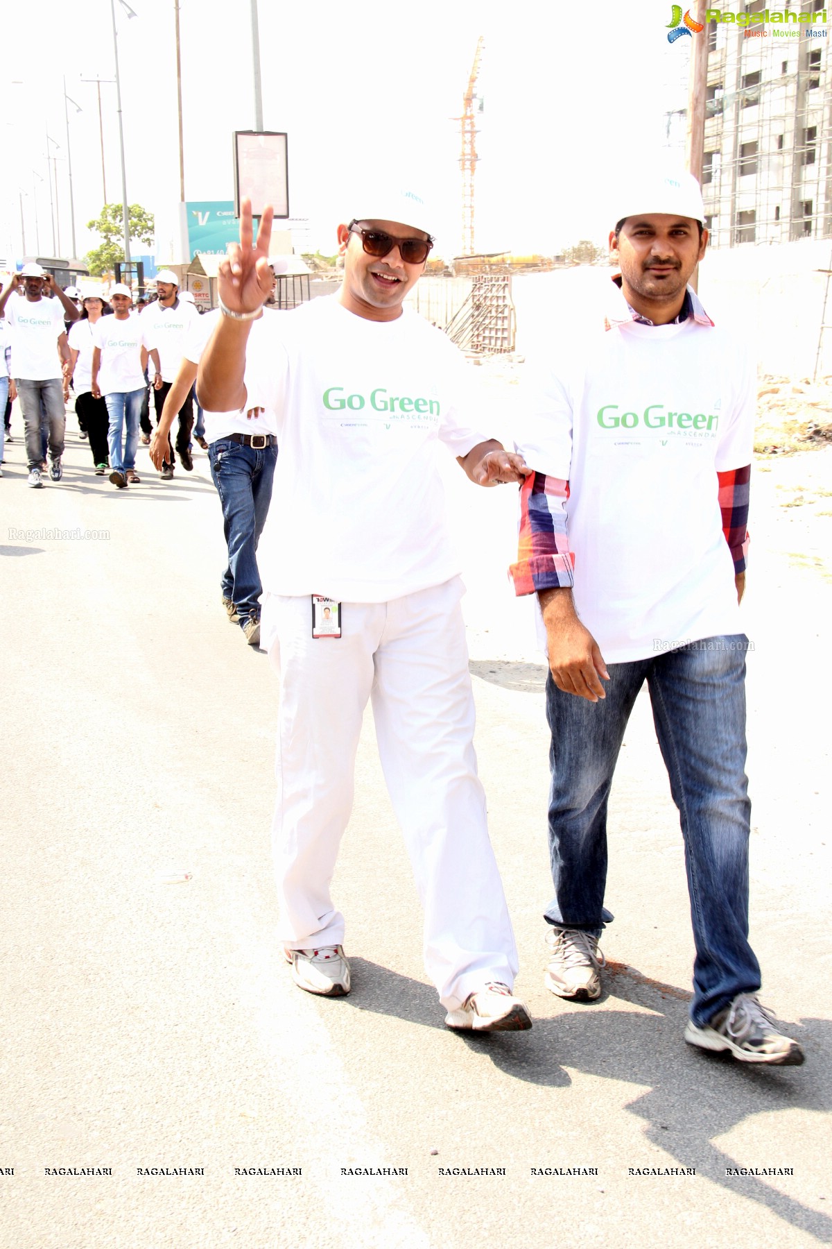 Ascendas 'Go Green Walk 2014' at The V IT Park, Hitech City, Hyderabad
