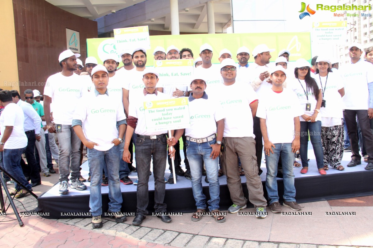 Ascendas 'Go Green Walk 2014' at The V IT Park, Hitech City, Hyderabad