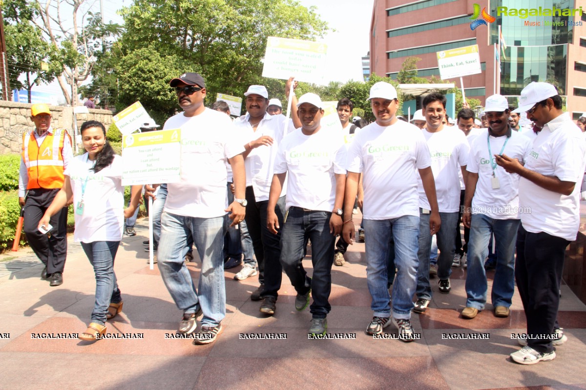 Ascendas 'Go Green Walk 2014' at The V IT Park, Hitech City, Hyderabad