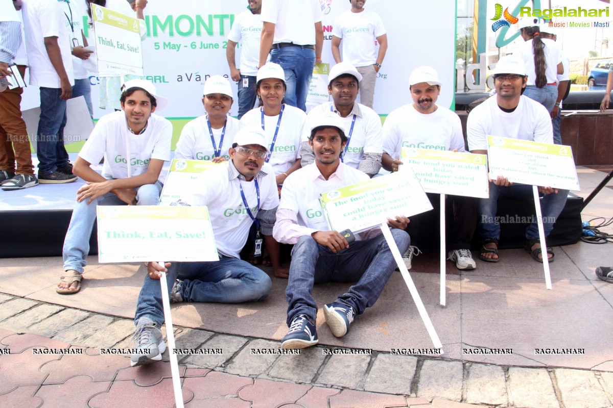 Ascendas 'Go Green Walk 2014' at The V IT Park, Hitech City, Hyderabad