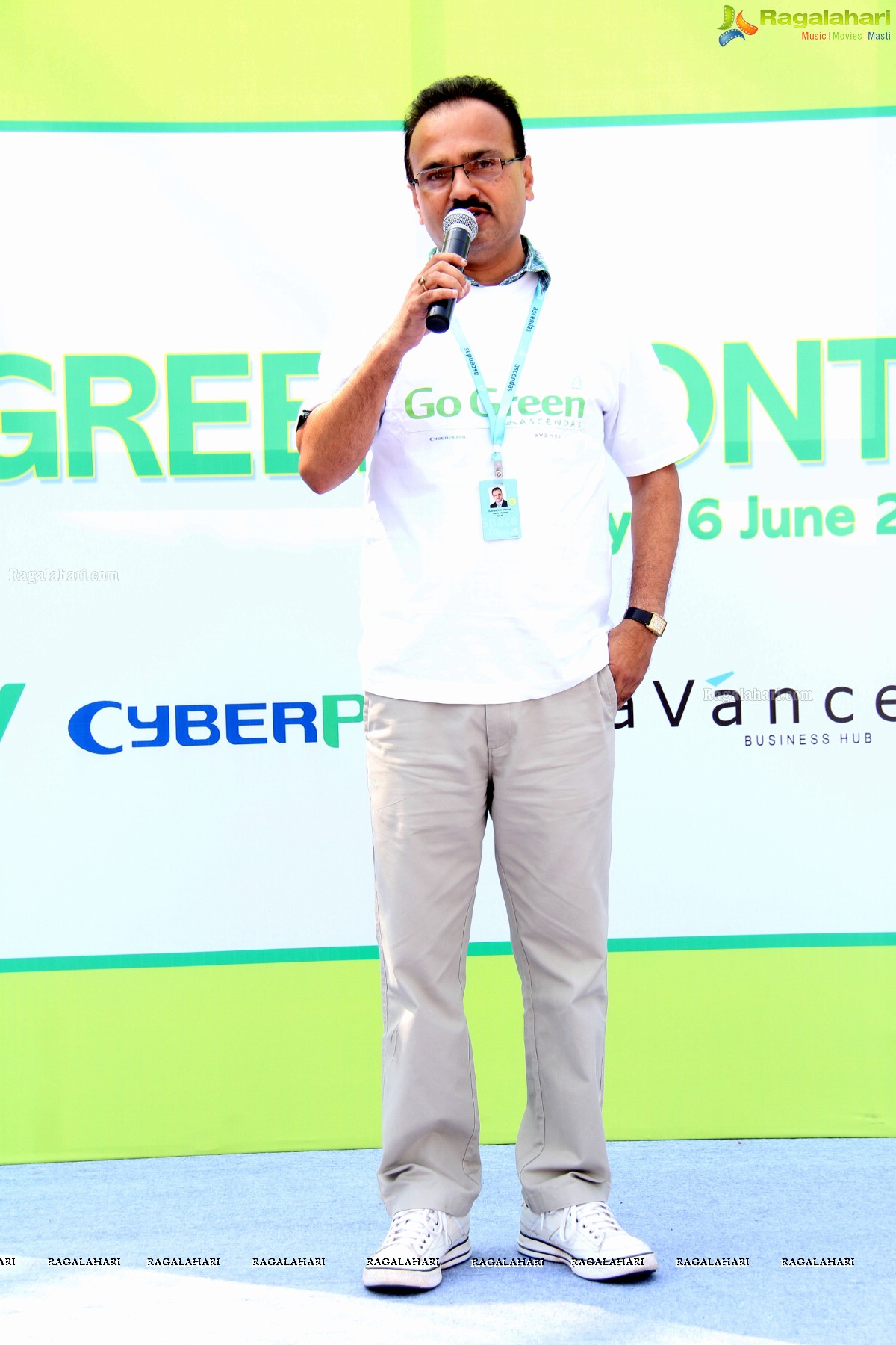 Ascendas 'Go Green Walk 2014' at The V IT Park, Hitech City, Hyderabad