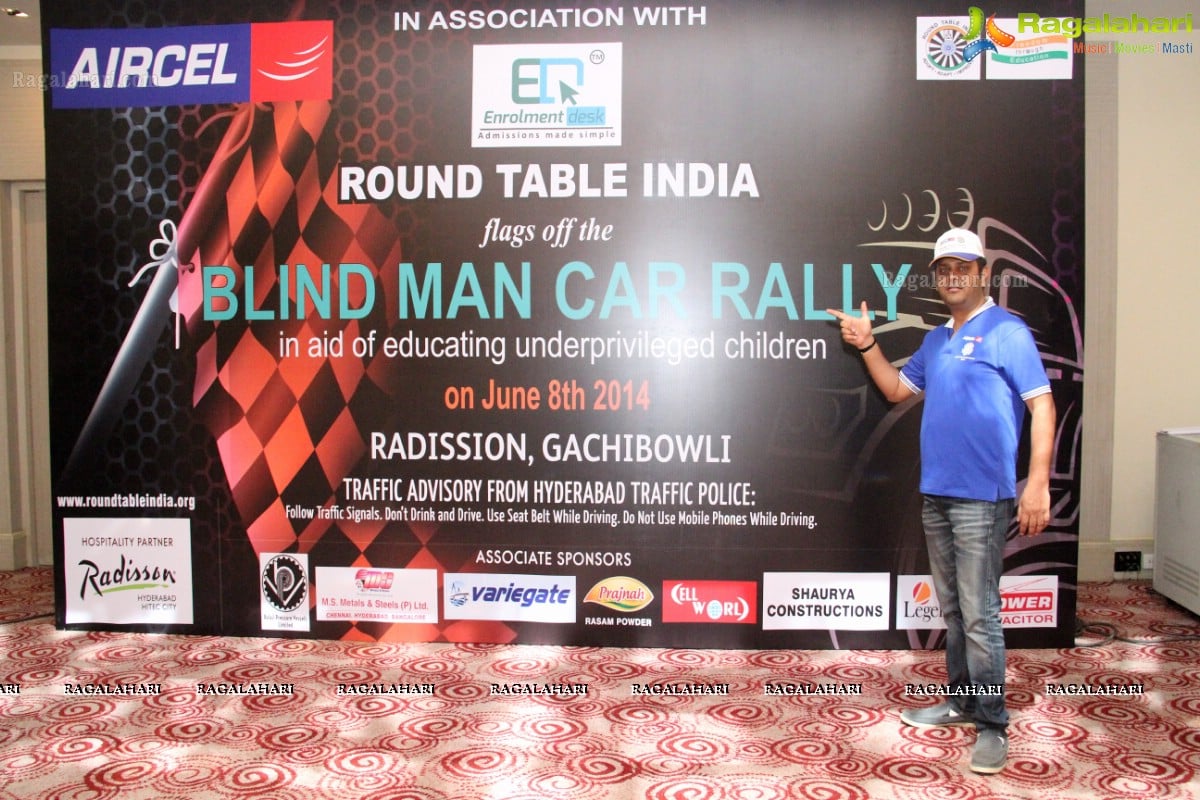 Aircel Blind Man Car Rally 2014